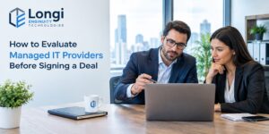 Evaluating managed IT providers for business technology needs